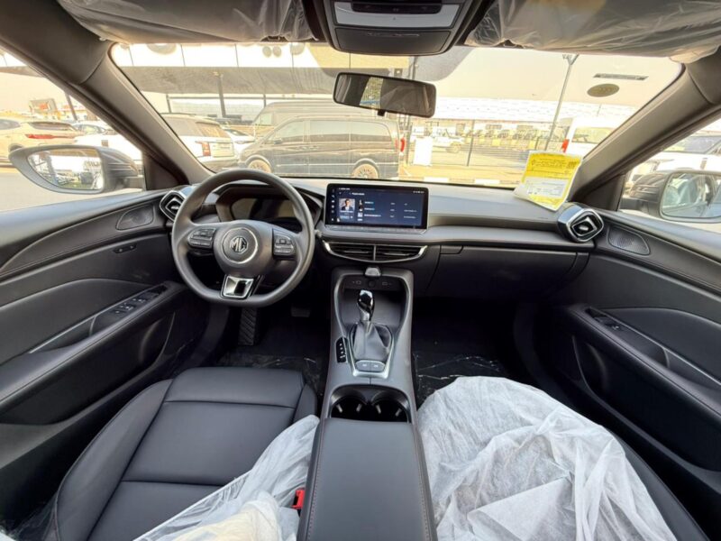 2025 MG 5 MG 1.5 Litre 4 Cylinders Engine Petrol Grey Black Sedan