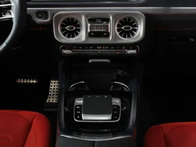 2025 Mercedes-Benz EQG 580 G580 Electric AWD 8 Cylinders Engine White Red