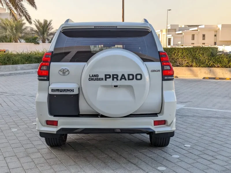 2018 Toyota Prado GXR FULL OPTION GCC Specs V6 4.0L White Beige SUV