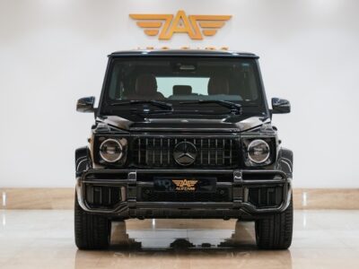 2026 Mercedes Benz G63 Double Night Package 4.0L V8 biturbo Engine Black Red