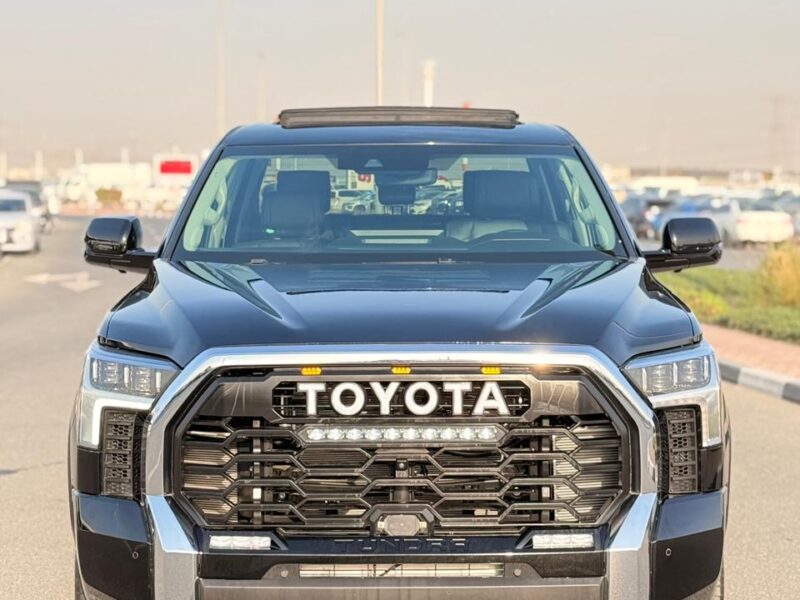 2022 Toyota Tundra Crewmax Limited 3.4 L V6 Engine Black Grey 4WD