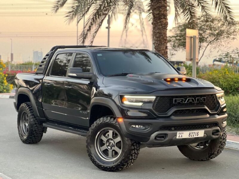 2022 RAM 1500 TRX Crew Cab 6.2L 8 Cylinders Engine Black Pick Up Truck
