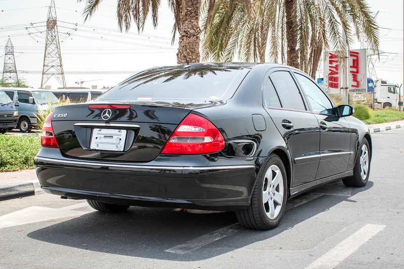 2005 Mercedes-Benz E-Class E 350 6 Cylinders Petrol Engine Black Sedan