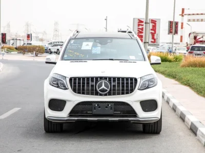 2016 Mercedes-Benz GLS-Class GLS 550 8 Cylinder Engine White Black SUV
