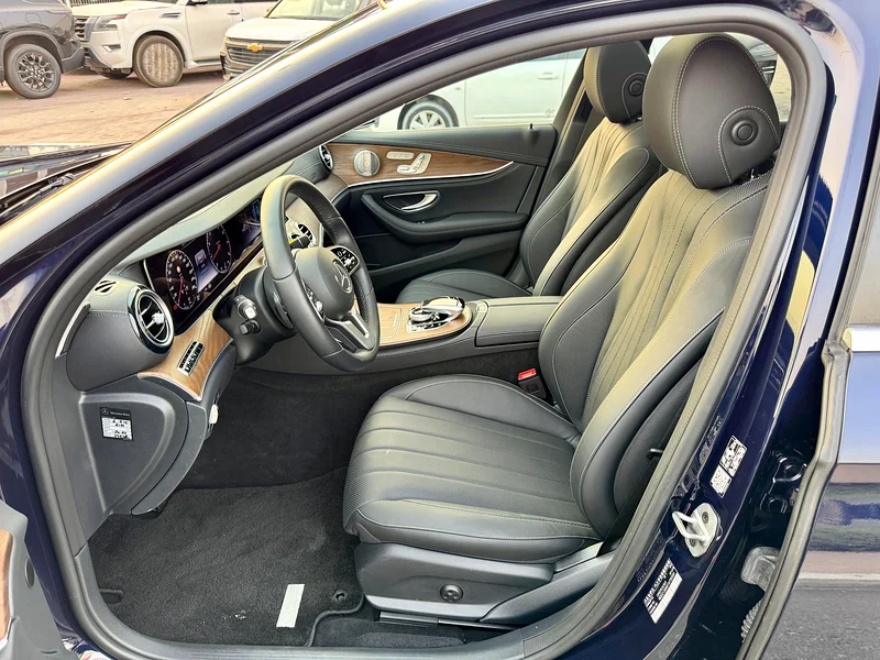 2020 Mercedes-Benz E-Class E450 4Matic 6 Cylinder Engine Blue Black Sedan