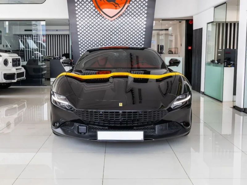 2023 Ferrari Roma Ferrari Roma Black Red Coupe Perfect Condition