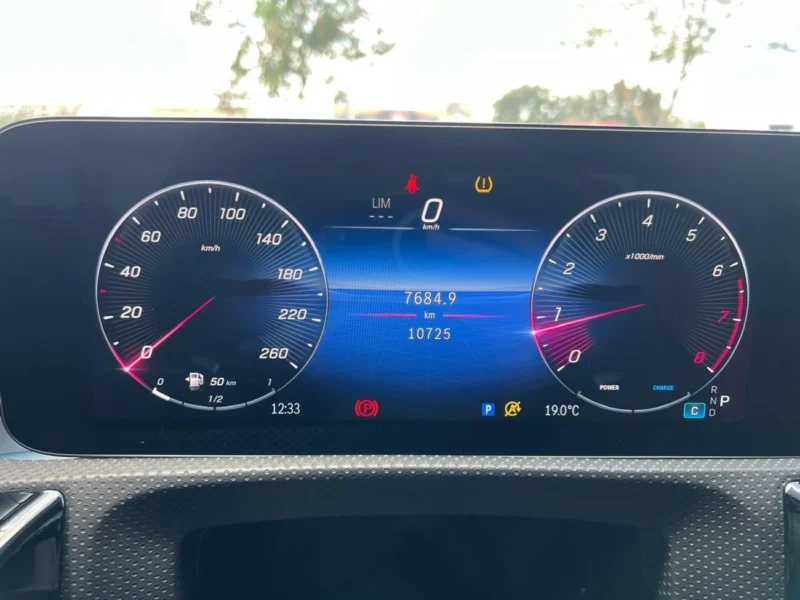 2024 Mercedes-Benz CLA 250 AMG Kit 4 Cylinders Engine Grey Red Sedan GCC