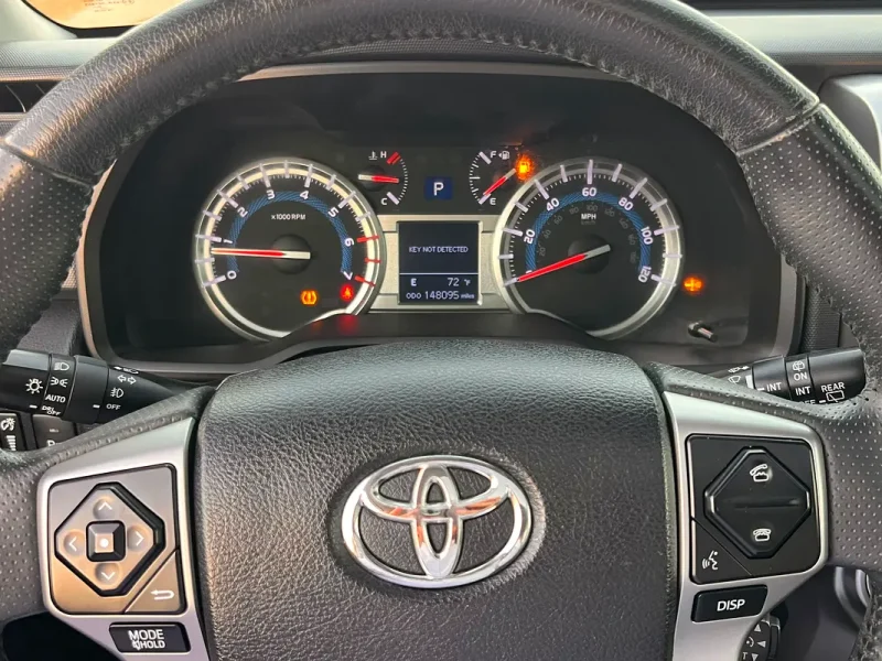 2016 Toyota 4Runner Limited 6 Cylinders Engine Petrol Black Orange SUV