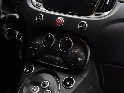 2023 Abarth 695 Turismo 4 Cylinders Engine Orange Black Hatchback