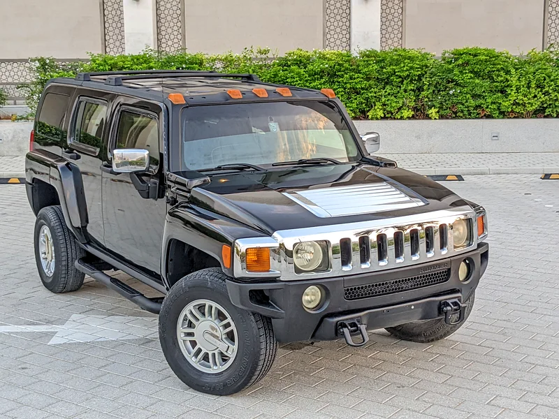 2006 Hummer H3 Adventure 5 Cylinder Engine Petrol Black SUV GCC Specs