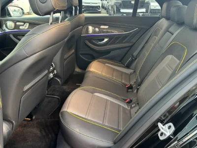 2021 Mercedes-Benz E-Class AMG E 63 S 8 Cylinder Engine Black Sedan