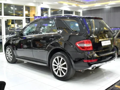 2011 Mercedes-Benz M-Class ML 350 6 Cylinders Engine Black Beige Crossover