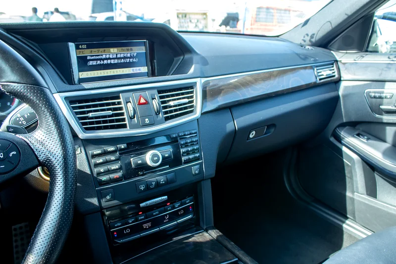 2009 Mercedes-Benz E-Class E 350 6 Cylinders Engine Black Sedan Excellent Condition