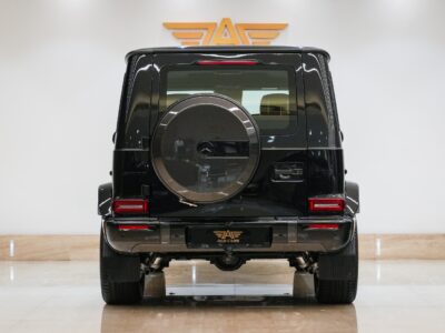 2026 Mercedes Benz G63 Double Night Package 4.0L V8 biturbo Engine Black Red