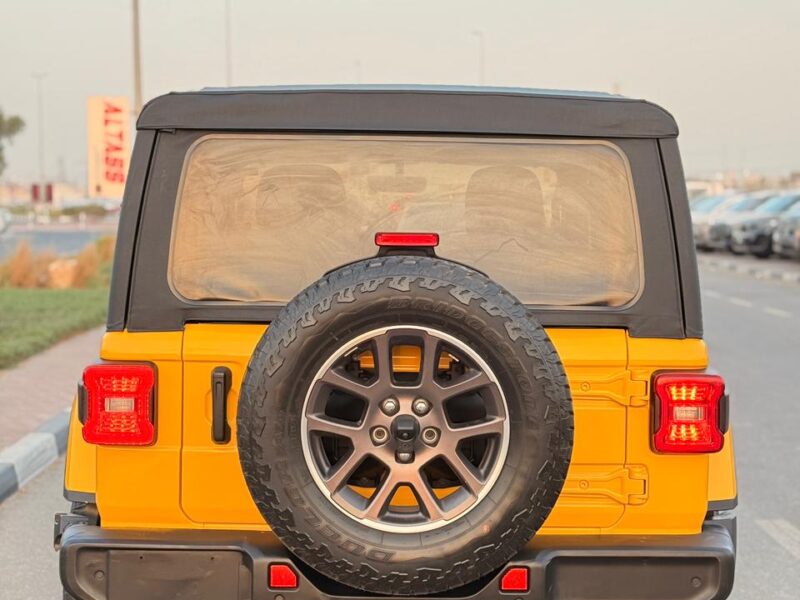 2021 Jeep Wrangler 4x4 Edition 80th Anniversary 2.0L V4 Turbo Yellow Black SUV