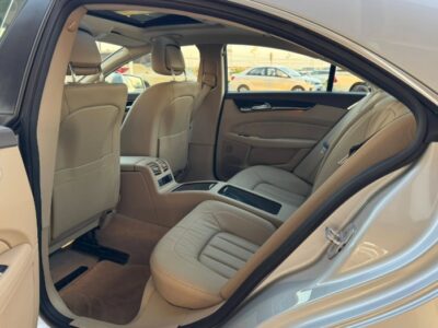 Mercedes-Benz CLS550 AMG Package 4.7L V8 Biturbo Silver Tan Sedan RWD