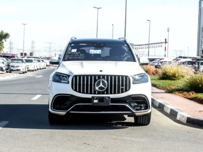 2024 Mercedes-Benz GLS-Class GLS 63 AMG Auction Grade 4.5 White Black