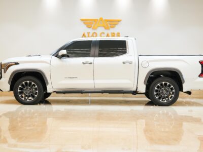 2024 Toyota Tundra HYBRID LIMITED i-FORCE MAX twin-turbo V6 Engine White Grey
