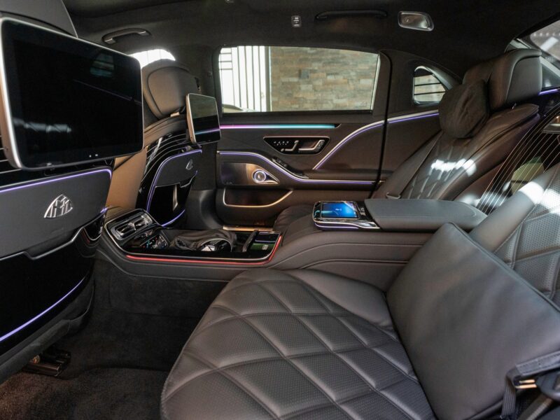 2022 Mercedes-Maybach S 680 6.0L litre V12 Engine Beige Black Luxury Sedan