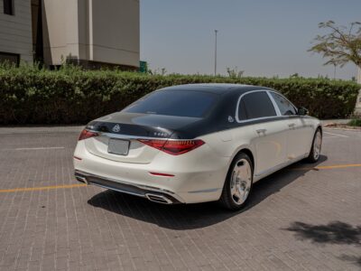 2022 Mercedes-Maybach S 680 6.0L litre V12 Engine Beige Black Luxury Sedan