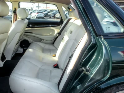 2001 Jaguar XJ R 8 Cylinders Engine Petrol Green Beige Sedan