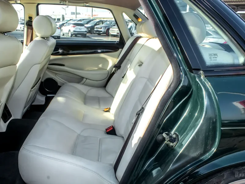 2001 Jaguar XJ R 8 Cylinders Engine Petrol Green Beige Sedan