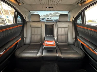 2012 Mercedes-Benz S-Class S 600L 12 Cylinder Engine Silver Black Sedan