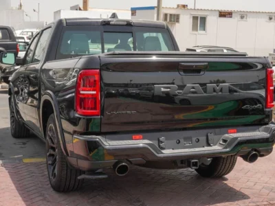 2025 RAM 1500 Limited 3.0 litre 6 Cylinders Engine Black GCC Specs