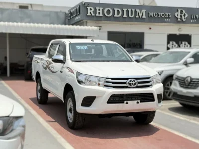 Toyota Hilux Toyota Hilux 2.4L 4 Cylinder Engine Diesel AT 2025 White Red SUV