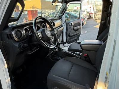 2020 Jeep Wrangler Unlimited Sport S 3.6L A/T RHD White Black