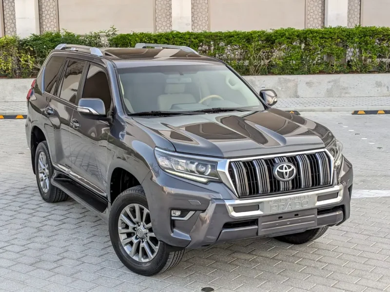 2021 TOYOTA PRADO VX TOP FULL OPTION V6 4.0L GCC Grey Beige SUV