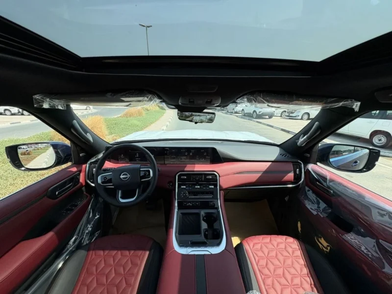 2026 NISSAN PATROL LE TITANIUM+ 6 Cylinders Engine Blue Red SUV GCC Specs