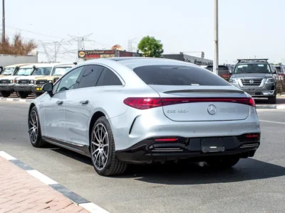2023 Mercedes-Benz EQS 450 4MATIC Silver Black Sedan 350 - 450 KM Range