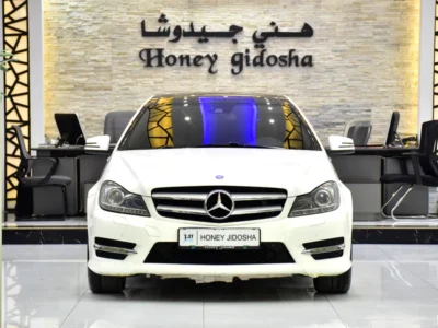 2015 Mercedes-Benz C-Class C250 4 Cylinders Engine White Red Coupe