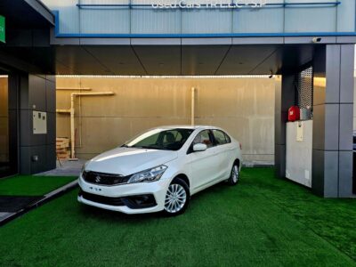 2023 Suzuki Ciaz CIAZ GLX 1.5L 4 Cylinders Engine GCC Specs White Beige Sedan