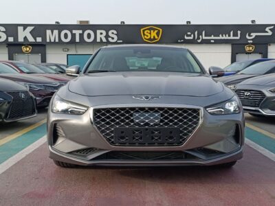 2021 Genesis G70 2.0L 4 Cylinders Petrol Engine Silver Black Sedan American Specs