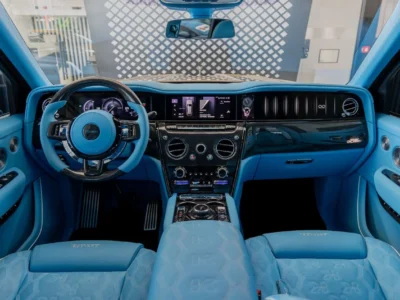 2025 Rolls-Royce Cullinan BLACK BADGE BY KEYVANY Beige Blue