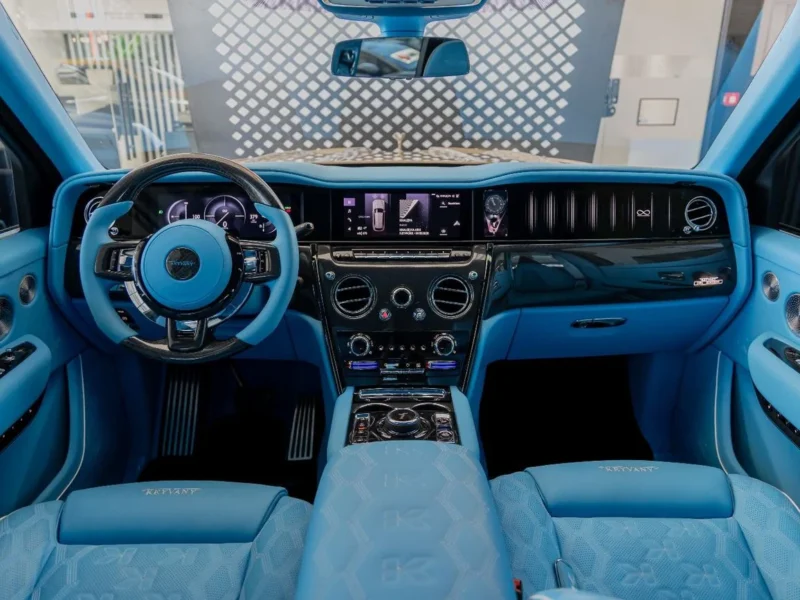 2025 Rolls-Royce Cullinan BLACK BADGE BY KEYVANY Beige Blue