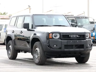 2025 Toyota Prado Other 2.4 litres 4 Cylinders Engine Petrol Black SUV