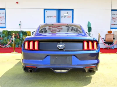 2016 Ford Mustang Fastback 6 Cylinders Engine Blue Black Sedan GCC Specs