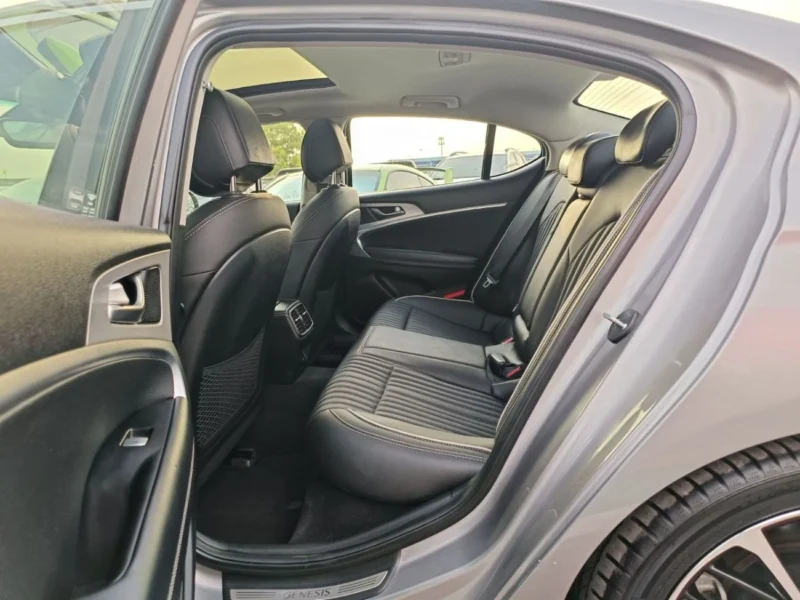 2021 Genesis G70 2.0L 4 Cylinders Petrol Engine Silver Black Sedan American Specs