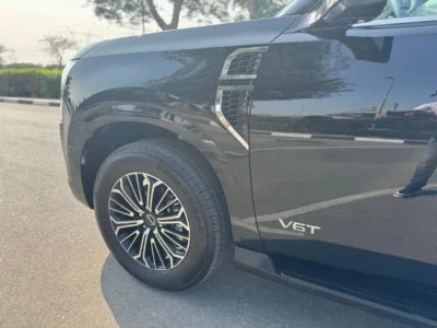 2026 Nissan Patrol LE Titanium 3.5L V6 Twin Turbo Engine Black Red SUV GCC Specs