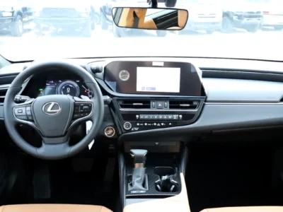 2025 Lexus ES-Series 2.5L SEDAN Other Hybrid 4 Cylinder Engine White Tan