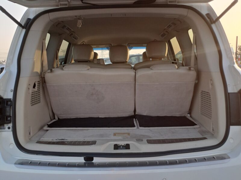 2012 Nissan Patrol LE 5.6 litres V8 Engine Petrol White Beige SUV