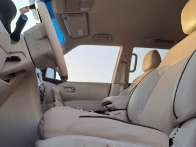 2012 Nissan Patrol LE 5.6 litres V8 Engine Petrol White Beige SUV