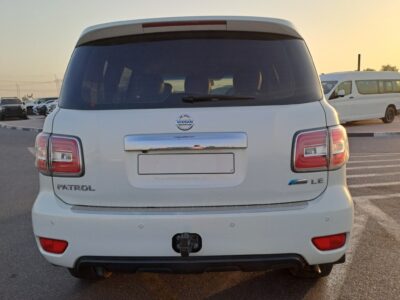 2012 Nissan Patrol LE 5.6 litres V8 Engine Petrol White Beige SUV