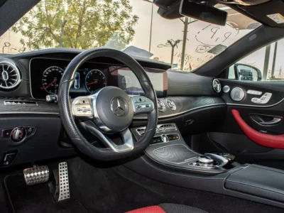 2019 Mercedes-Benz E-Class E450 4Matic Neat and Clean Condition White Red