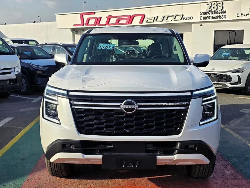 2025 Nissan Patrol Nissan Patrol LE T1 3.5L V6 Turbo 4WD White Black