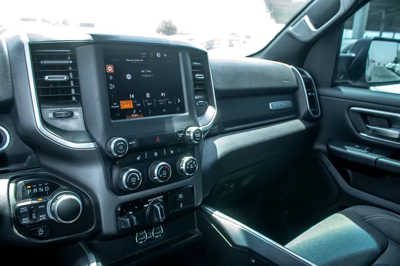 2023 Dodge Ram 1500 Big Horn 8 Cylinders Engine Petrol Blue Black