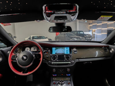 2017 Rolls-Royce Wraith 12 Cylinders Engine Petrol Red Black Coupe RWD